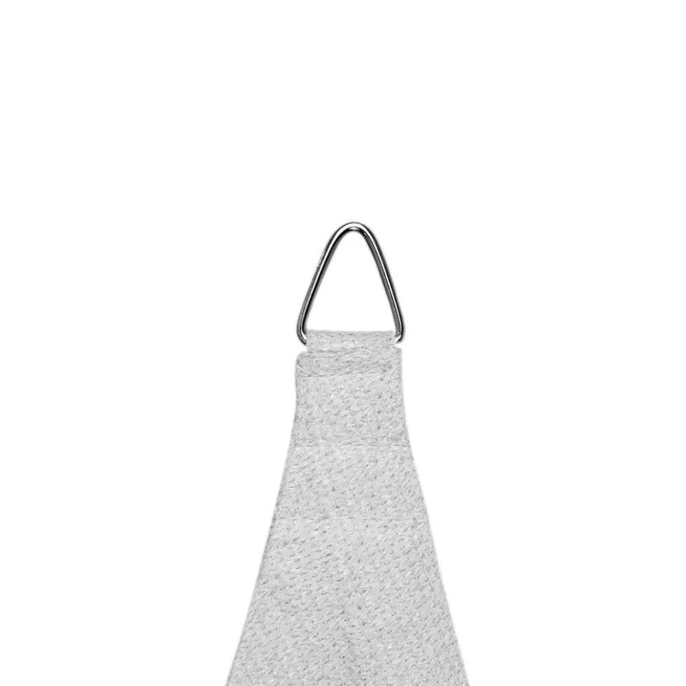 Żagiel ogrodowy przeciwsłoneczny DecoTeam Optima, trójkąt, 2 x 3 x 4 m, biały