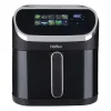 Air Fryer Frytkownica beztłuszczowa z okienkiem Hoffen, 1600-2000 W, 8 l, czarna