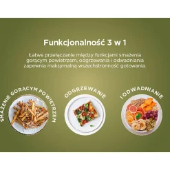 Air Fryer Frytkownica beztłuszczowa Ninja AF110EU, 1750 W, 4,7 l, grafitowa