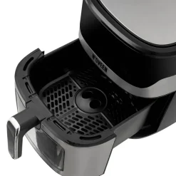 Air Fryer Frytkownica beztłuszczowa z okienkiem Noveen AF560, 1600 W, 6,5 l, czarny