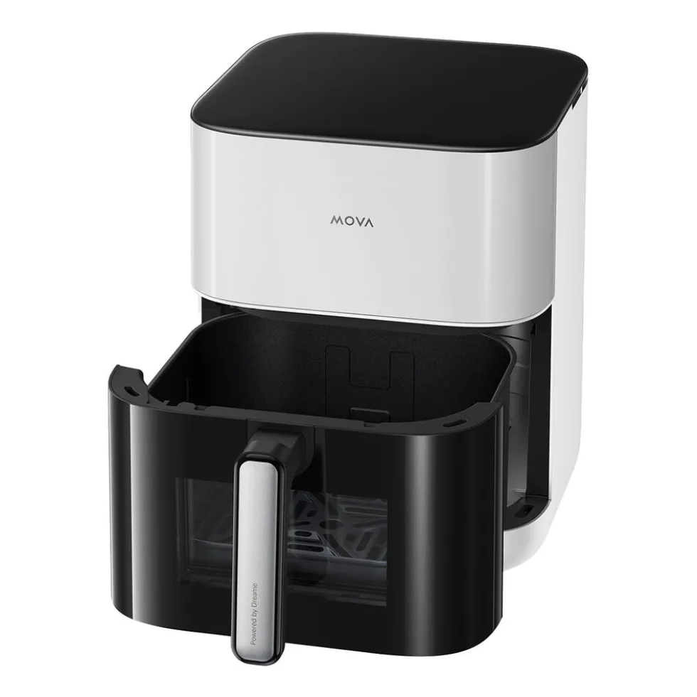 Air Fryer Frytkownica beztłuszczowa z okienkiem Mova AeroChef FD10 Pro, 1800 W, 6 l, biała