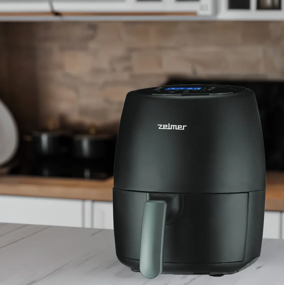 Air Fryer Frytkownica beztłuszczowa Zelmer ZAF2000, 1200 W, 2 l, czarna