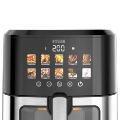 Air Fryer Frytkownica beztłuszczowa z okienkiem Noveen AF780 X-Line, 1700 W, 6,5 l, czarna