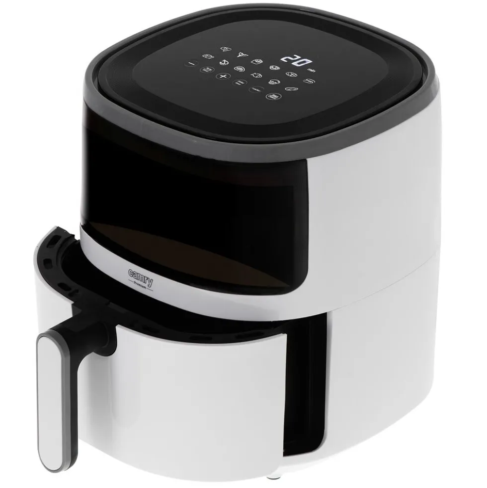 Air Fryer Frytkownica beztłuszczowa Camry CR 6313, 2000 W, 5 l, biała