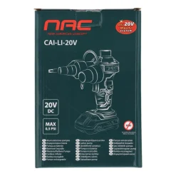 Akumulatorowa pompka body NAC CAI-LI-20V