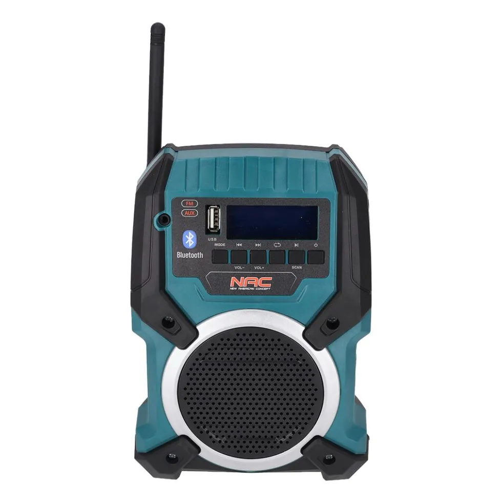 Akumulatorowe radio NAC RJ-LI-20V, 20 V