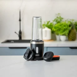Akumulatorowy blender fitness MPM GoFree CMBL-02, czarny