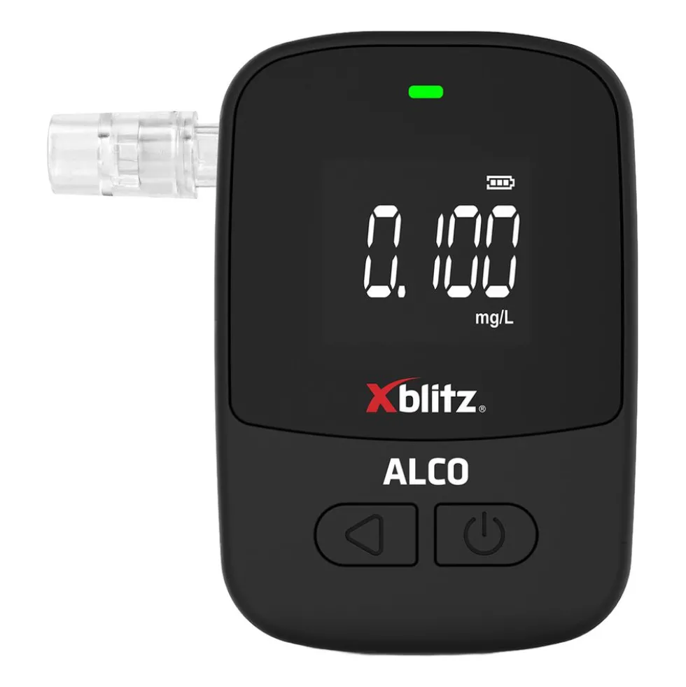 Alkomat elektrochemiczny Xblitz Alco, LCD