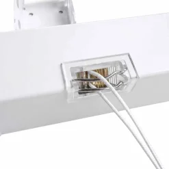 Żaluzja drewnopodobna Decoteam, 80 x 230 cm, biała