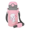 Bidon NOVEEN TB566 Pink Solid 300 ml, różowy