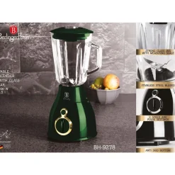 Blender kielichowy Berlingerhaus Emerald, 600 W, 1,5 l, kielich z podziałką
