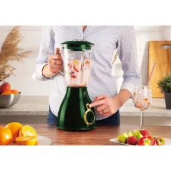 Blender kielichowy Berlingerhaus Emerald, 600 W, 1,5 l, kielich z podziałką