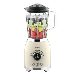 Blender kielichowy Klausberg, 600 W, 1,5 l, beżowy
