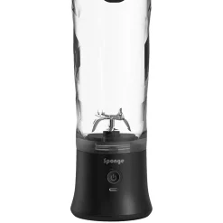 Blender kielichowy Sponge, 0,6 l, 150 W, bezprzewodowy, czarny