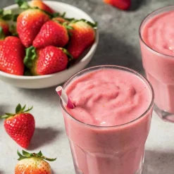 Blender przenośny Hoffen, 65 W, różowy
