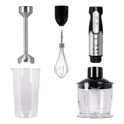 Blender ręczny 3 w 1 Eldom BL250, z akcesoriami, 800-1200 W, czarny