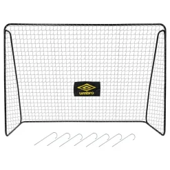 Bramka do piłki nożnej z siatką 300 x 205 x 120 cm Umbro