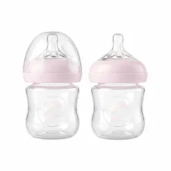 Butelka do karmienia Kidnort Blabaer, 125 ml, 2 szt., beżowa