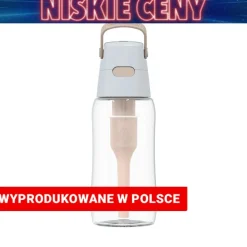 Butelka filtrująca Solid 0,5 L z 1 filtrem, cappuccino