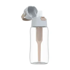 Butelka filtrująca Solid 0,5 L z 1 filtrem, cappuccino