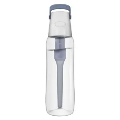 Butelka filtrująca Solid 0,7 l z 1 filtrem, szara