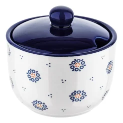 Cukiernica ceramiczna z łyżeczką Tadar Folklor