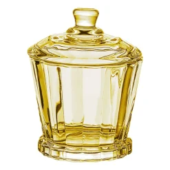Cukiernica szklana Florina Sorrento, 190 ml, żółta