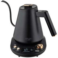 Czajnik elektryczny Adler AD 1349 Gooseneck, 1 l, 1100 W, z regulacją temperatury