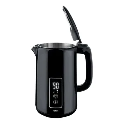 Czajnik elektryczny Hoffen Expert, z wyświetlaczem, 2200 W, czarny
