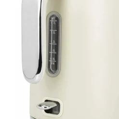 Czajnik elektryczny Huslog, 1,7 l, 1850-2200 W, kremowy