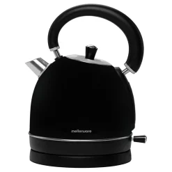 Czajnik elektryczny stalowy Mellerware Spring, 1,8 l, 2200 W, czarny