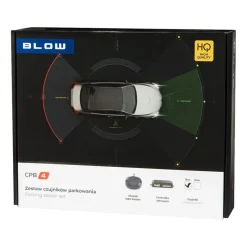 Czujnik parkowania Blow CPB4, 19 mm, czarny