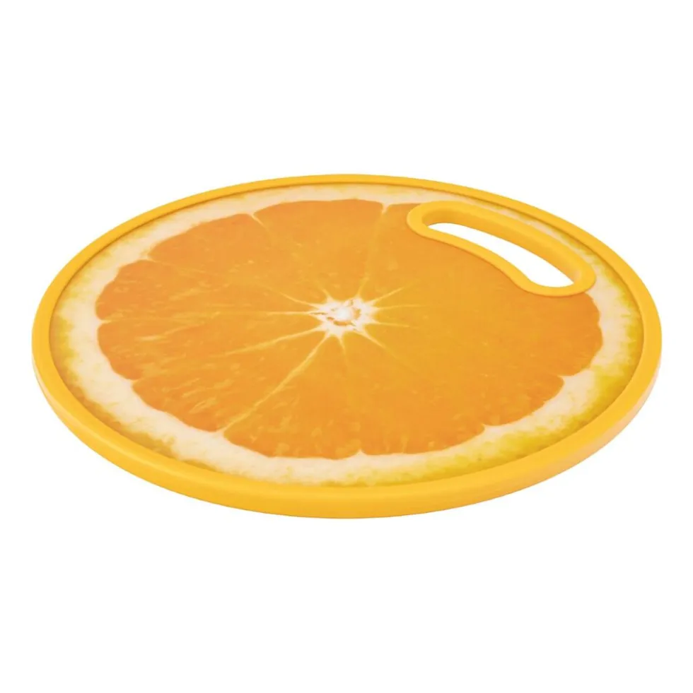 Deska do krojenia Altom Design Tropicana, 30 cm, pomarańczowa