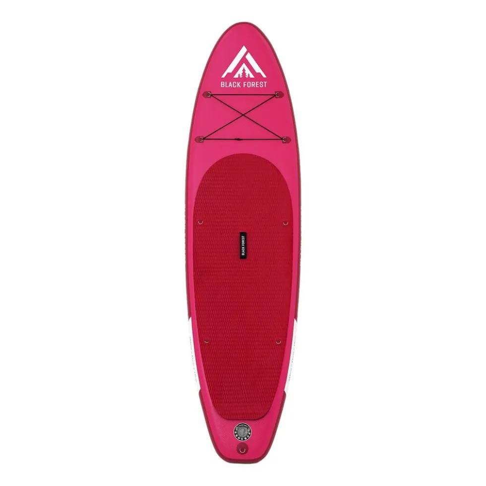 Deska SUP-2010 Black Forest, 305 x 81 x 15 cm, z akcesoriami, czerwona