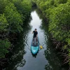 Deska SUP Black Forest, 320 x 78 x 15 cm, z akcesoriami, morska