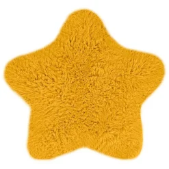 Dywanik łazienkowy 60 x 60 cm Domarex Soft Star, żółty