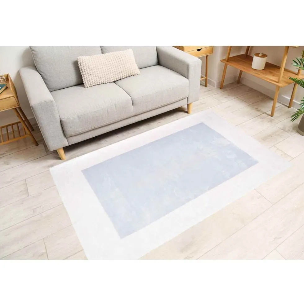 Dywan Maximo Rabbit Premium 140 x 200 cm, ramka, szary