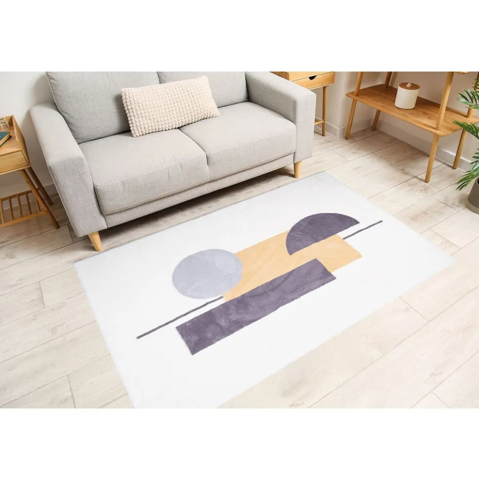 Dywan Maximo Rabbit Premium 140 x 200 cm, abstrakcja, kość słoniowa
