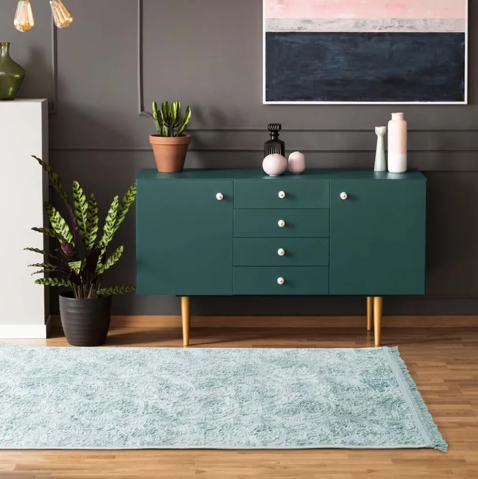 Dywan Multi-decor Avangarde, 150 x 233 cm, turkusowy