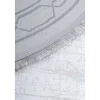 Dywan Multi-Decor Eclipse, koło, 120 cm, ornament, kość słoniowa