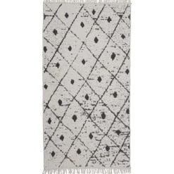 Dywan Multi-decor Kilim Gold, 80 x 150 cm, romby, szary