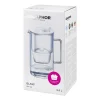 Dzbanek filtrujący szklany Aquaphor Glass, 2,5 l, z wkładem Maxfor+ Mg, biały