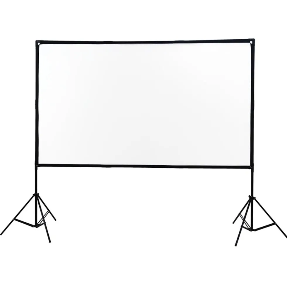 Ekran projekcyjny przenośny Extralink, 72”, 160 x 90 cm, ze stojakiem