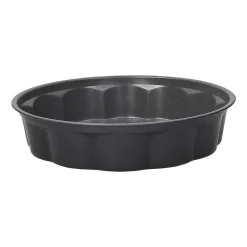 Forma do pieczenia okrągła 26 cm Tognana Premium Bakery, falowana, szara