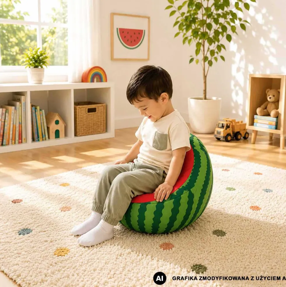 Fotel dla dzieci Smukee Kids Arbuz