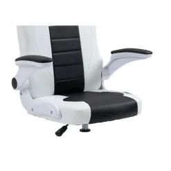 Fotel gamingowy COBRA JUNIOR, CRF – 2301, biało - czarny