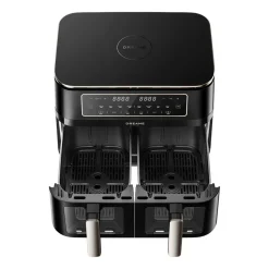 Frytkownica beztłuszczowa Dreame Tasti DZ30, 3000 W, 2 x 5,5 l, czarna