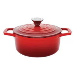 Garnek żeliwny MG Home Infinito, 4,8 l, czerwony