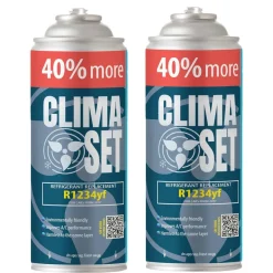 Gaz do klimatyzacji ClimaSet R1234yf 2 x 470 g