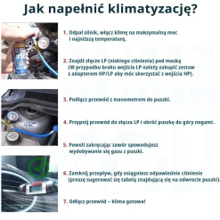 Gaz do klimatyzacji 3w1 ClimaSet R1234yf 2 x 470 g